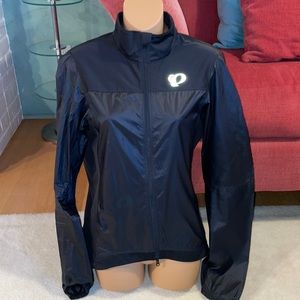 🚴Pearl Izumi Lightweight Double Zipper Reflective Jacket